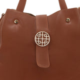 Amanda Satchel Women's Bag - Tan
