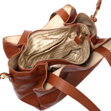 Amanda Satchel Women's Bag - Tan