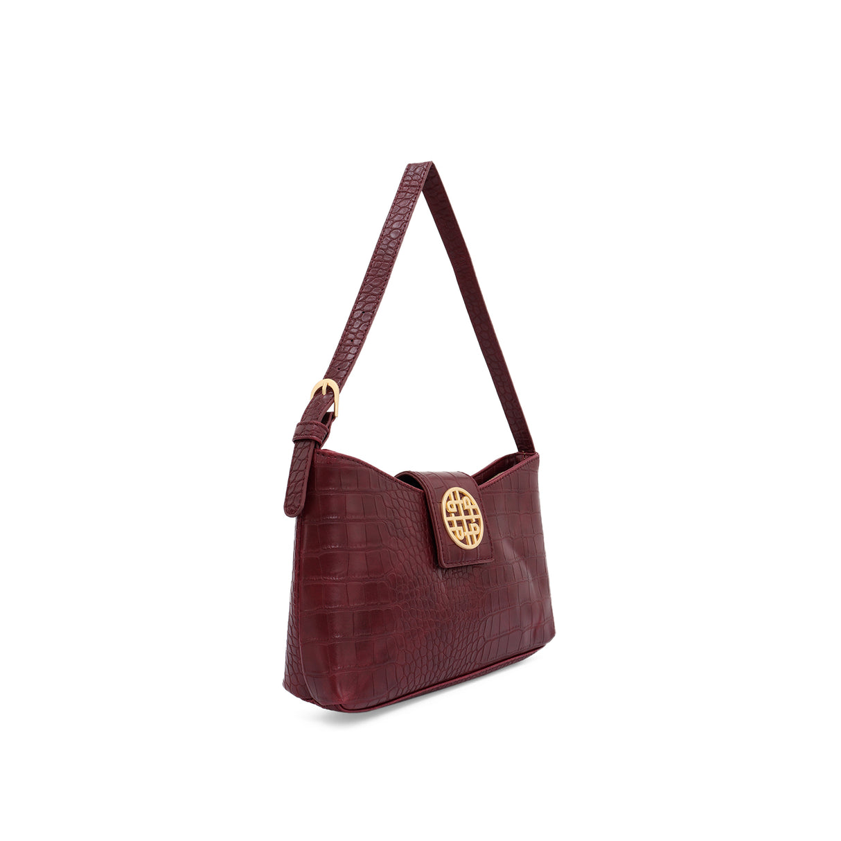 Anika Shoulder Women's Bag - Wine