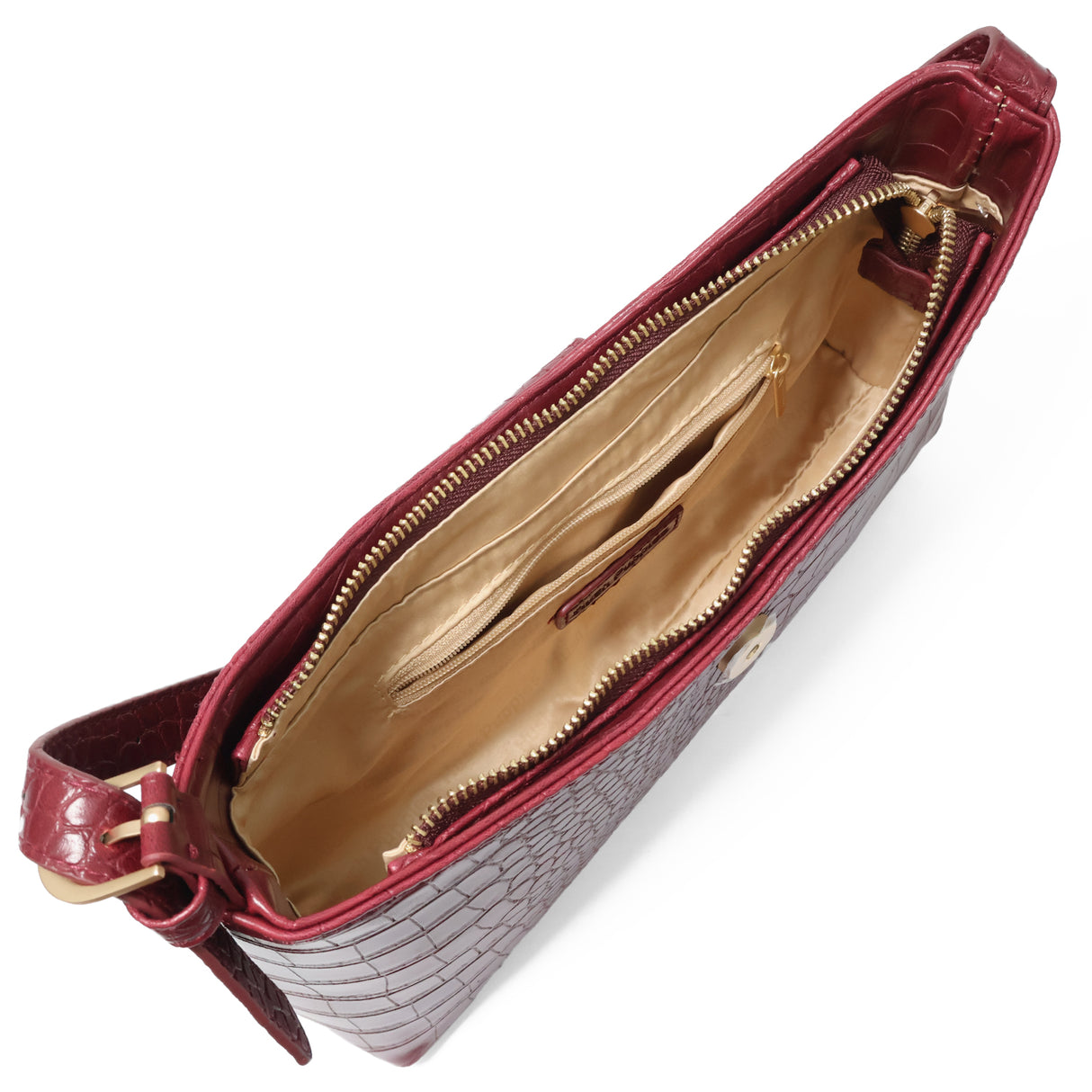 Anika Shoulder Women's Bag - Wine