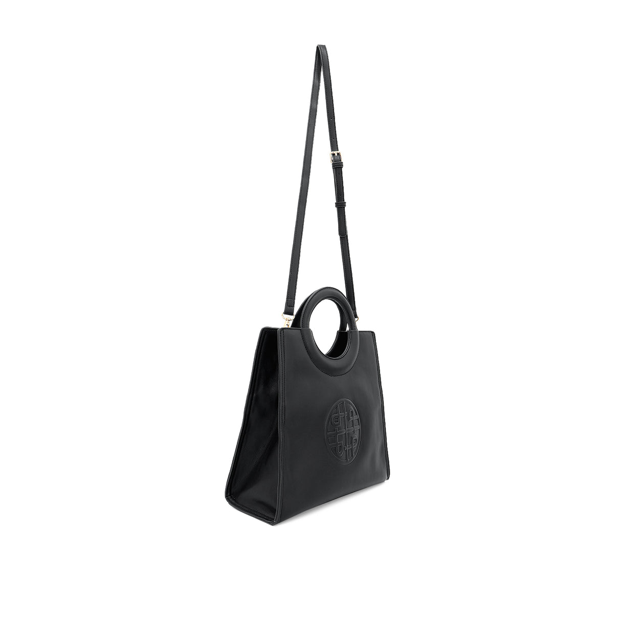 Ava Top Handle Women's Bag - Black