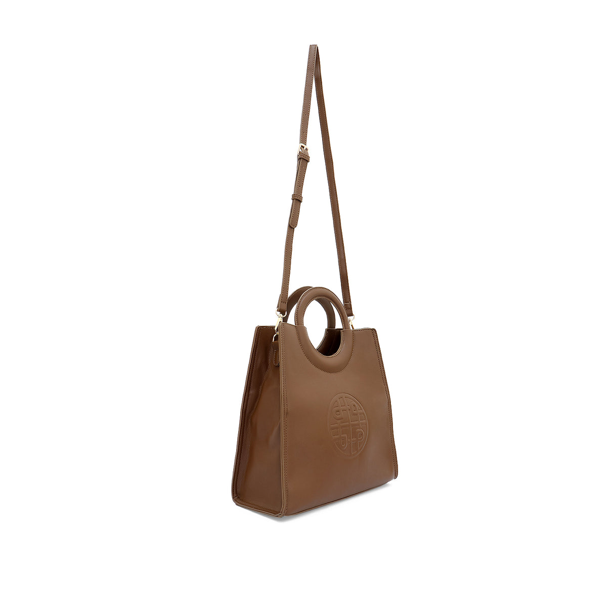 Ava Top Handle Women's Bag - Brown