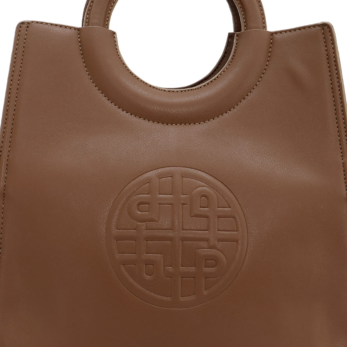 Ava Top Handle Women's Bag - Brown
