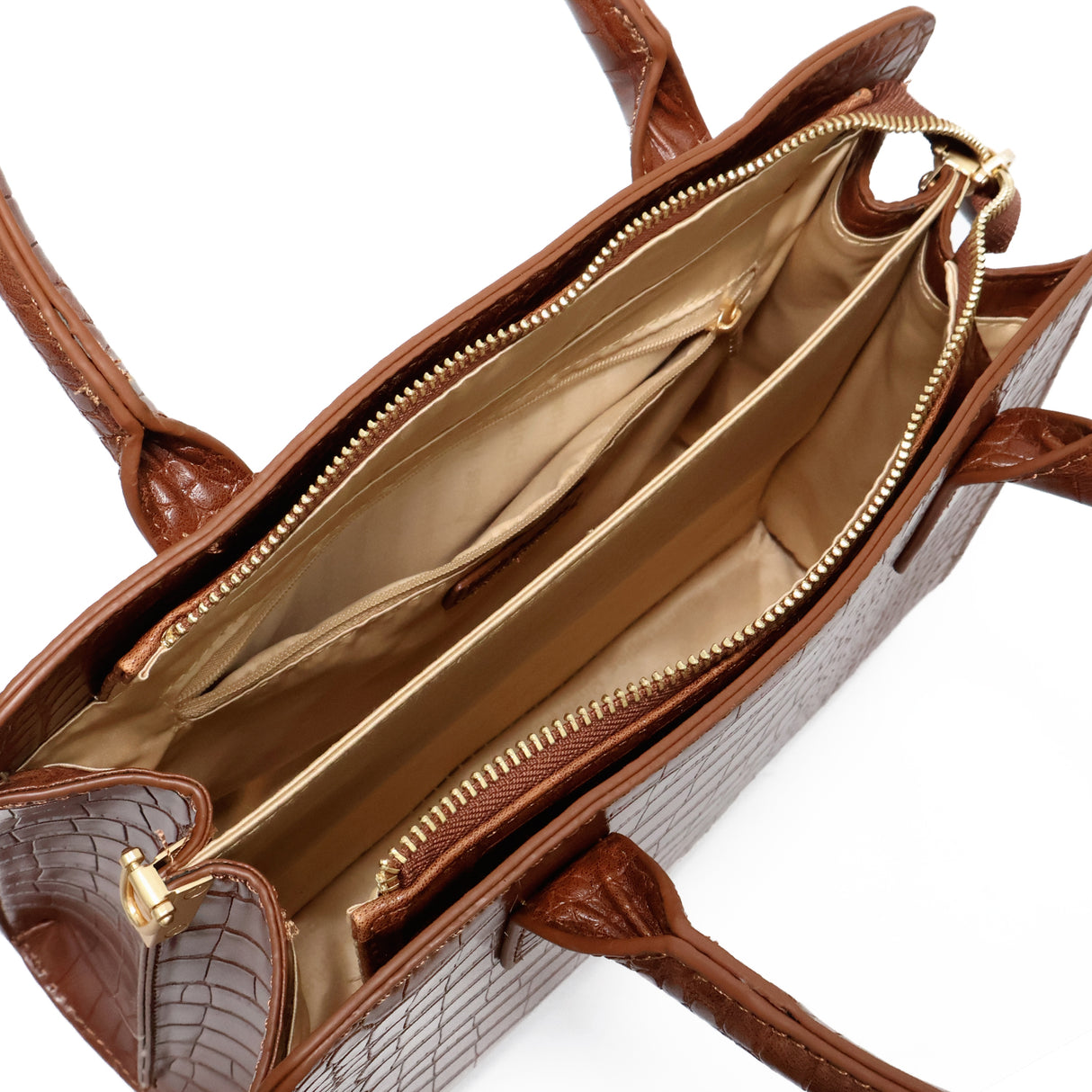 Asya Satchel Women's Bag - Tan