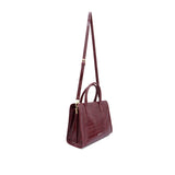 Asya Satchel Women's Bag - Wine