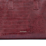 Asya Satchel Women's Bag - Wine