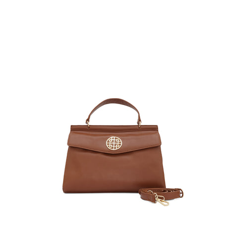 Avery Top Handle Women's Bag - Tan