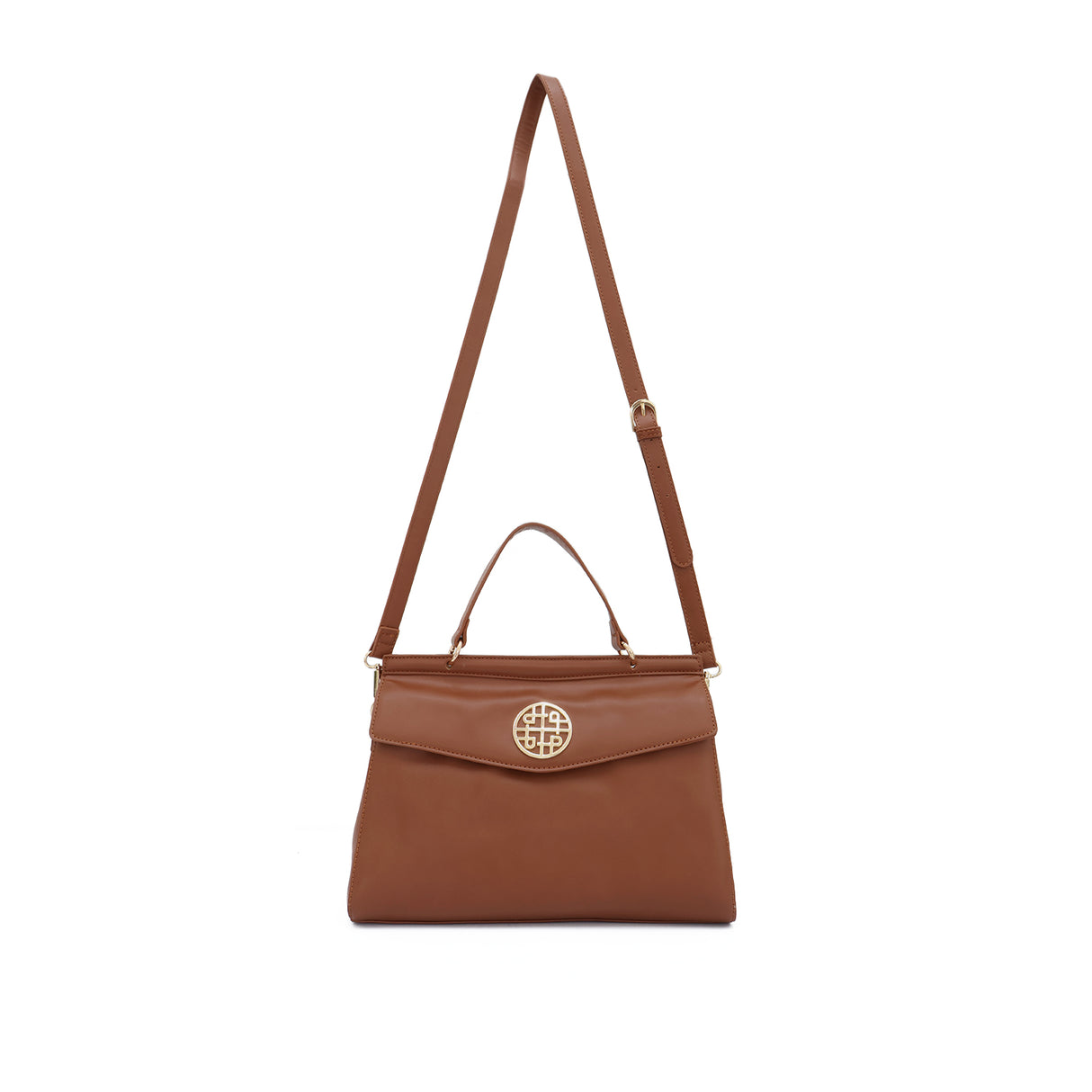 Avery Top Handle Women's Bag - Tan