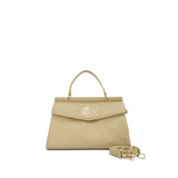 Avery Top Handle Women's Bag - Dark Cream