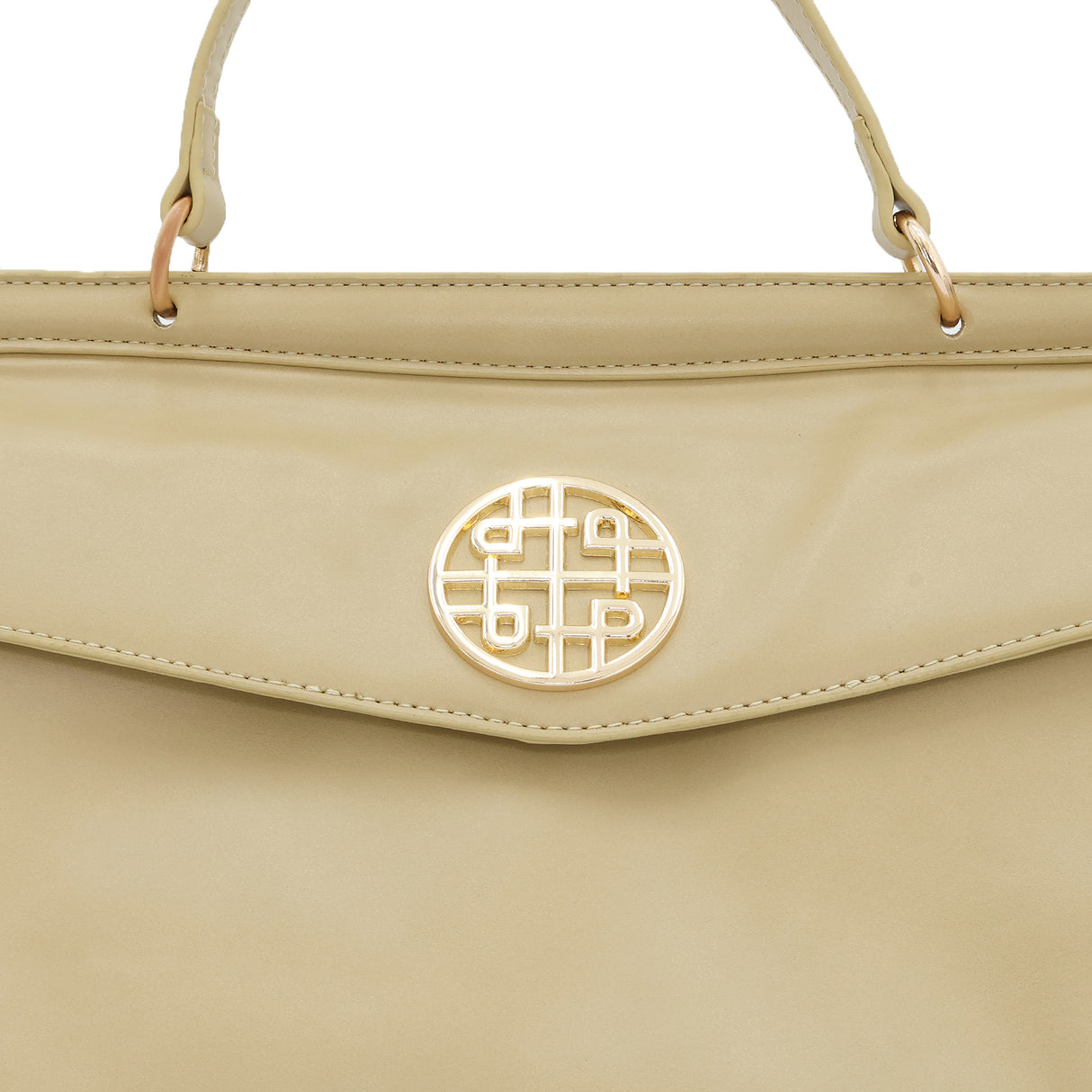 Avery Top Handle Women's Bag - Dark Cream
