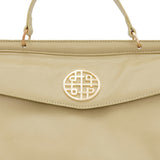 Avery Top Handle Women's Bag - Dark Cream