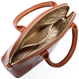 Audrey Top Handle Women's Bag - Tan