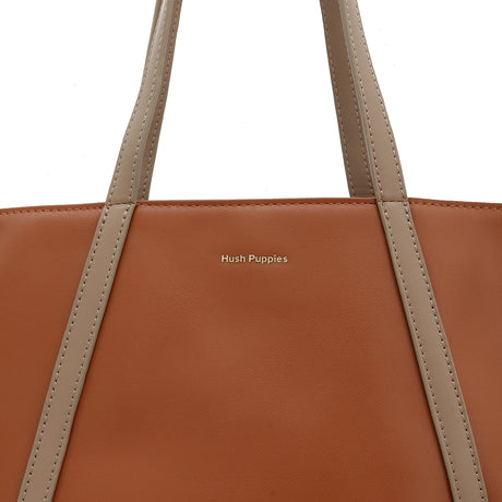Addison Tote Women's Bag - Tan Brown