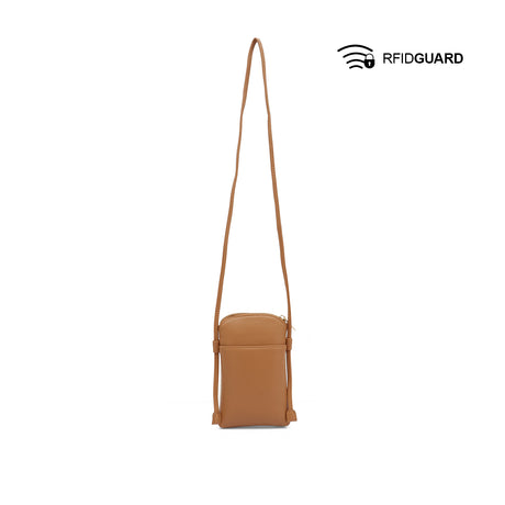 Cali Women's Phone Bag - Tan