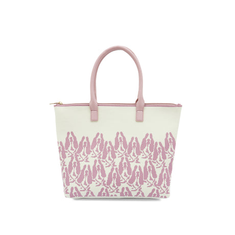 Cleo Knit Tote Women's Bag - Old Rose