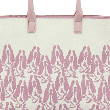 Cleo Knit Tote Women's Bag - Old Rose