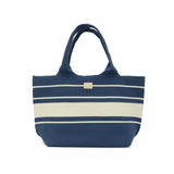 Claudia Knit Tote Women's Bag - Navy/Beige