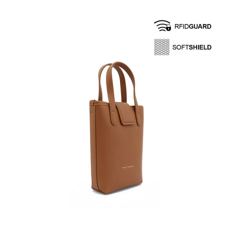 Cadey Women's Phone Bag - Tan