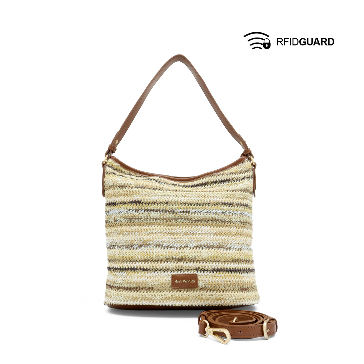 Cadey Hobo Women's Bag - Multicolor Beige