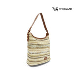 Cadey Hobo Women's Bag - Multicolor Beige