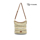 Cadey Hobo Women's Bag - Multicolor Beige