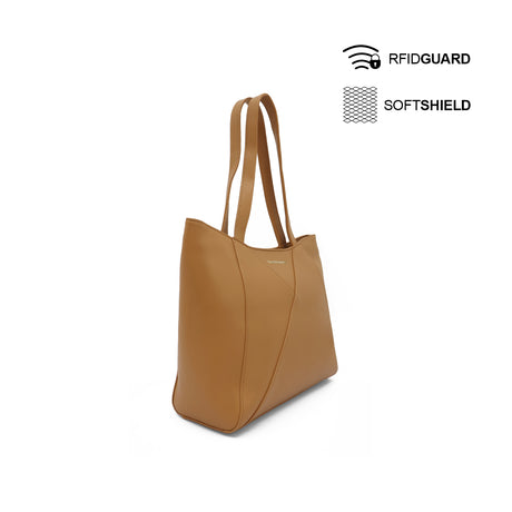 Cordy Tote Women's Bag - Tan