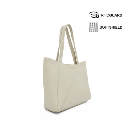 Cordy Tote Women's Bag - Taupe