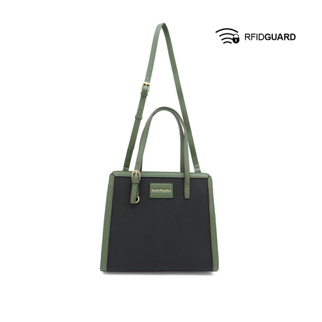 Chelsea Tote Women's Bag - Black/Olive