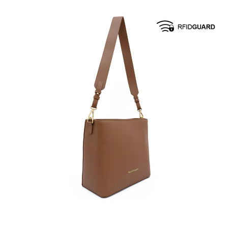 Cara Shoulder Women's Bag - Tan