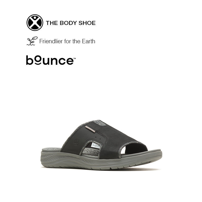 Activate Slide Men's Sandals - Bold Black Nubuck