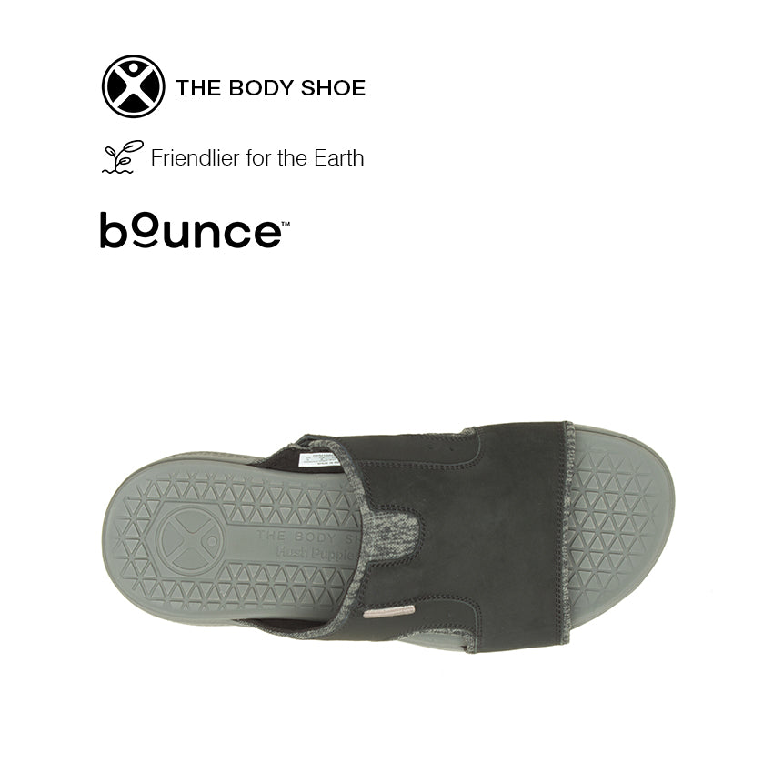Activate Slide Men's Sandals - Bold Black Nubuck