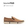 Briggs PT Step-In Men's Shoes - Cognac Eco Leather