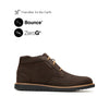 Jenson Chukka Men's Shoes - Dark Brown Nubuck