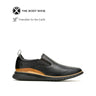 Advance Wthr SlipOn Men's Shoes - Bold Black Leather