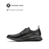 Advance Perf Lace Up Men's Shoes - Bold Black Leather