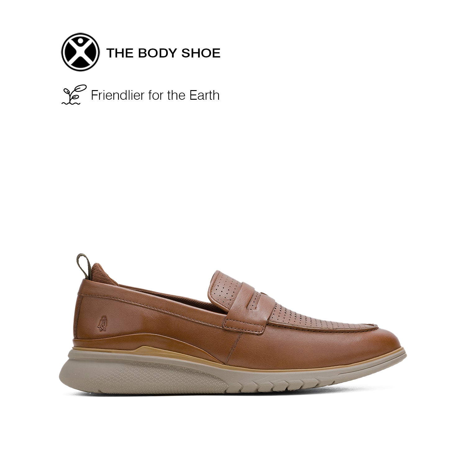 Discount on Hush Puppies  shoes - SKU: Advance Perf Loafer Men's Shoes - Cognac Leather