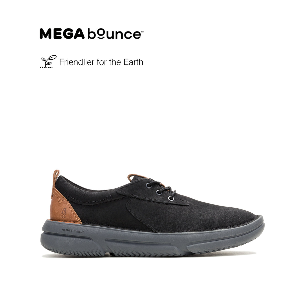 Baylor Lace-Up Men's Shoes - Bold Black Nubuck
