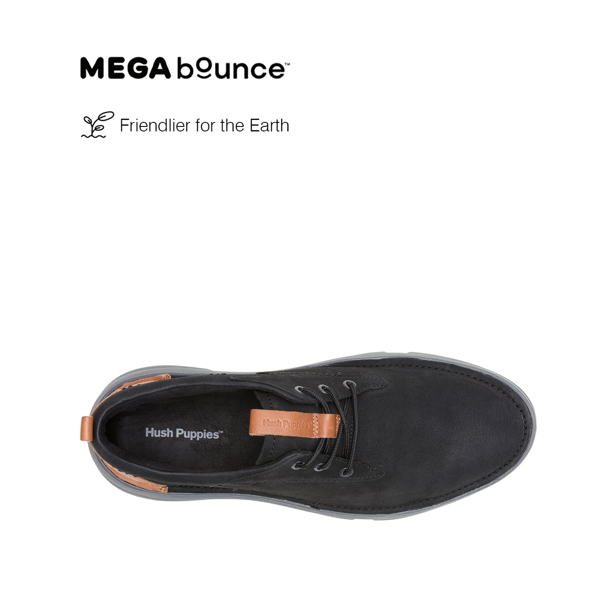 Baylor Lace-Up Men's Shoes - Bold Black Nubuck