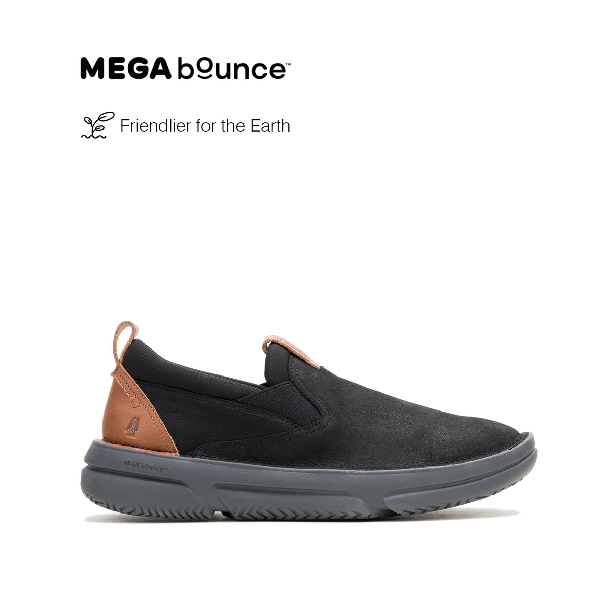 Baylor Slip-On Men's Shoes - Bold Black Nubuck