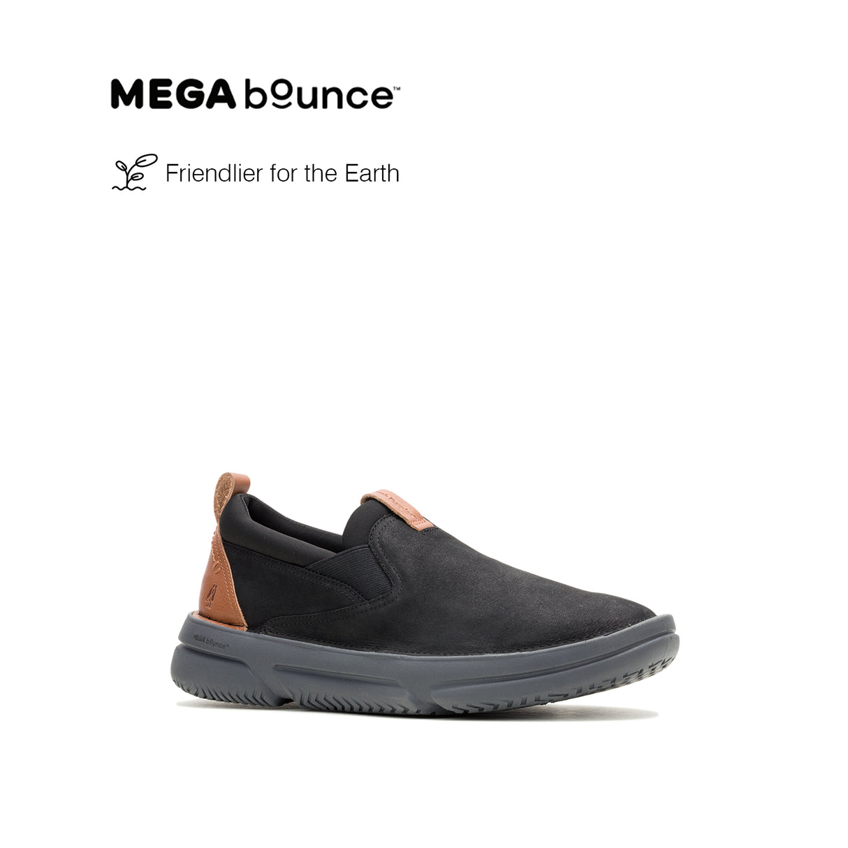 Baylor Slip-On Men's Shoes - Bold Black Nubuck