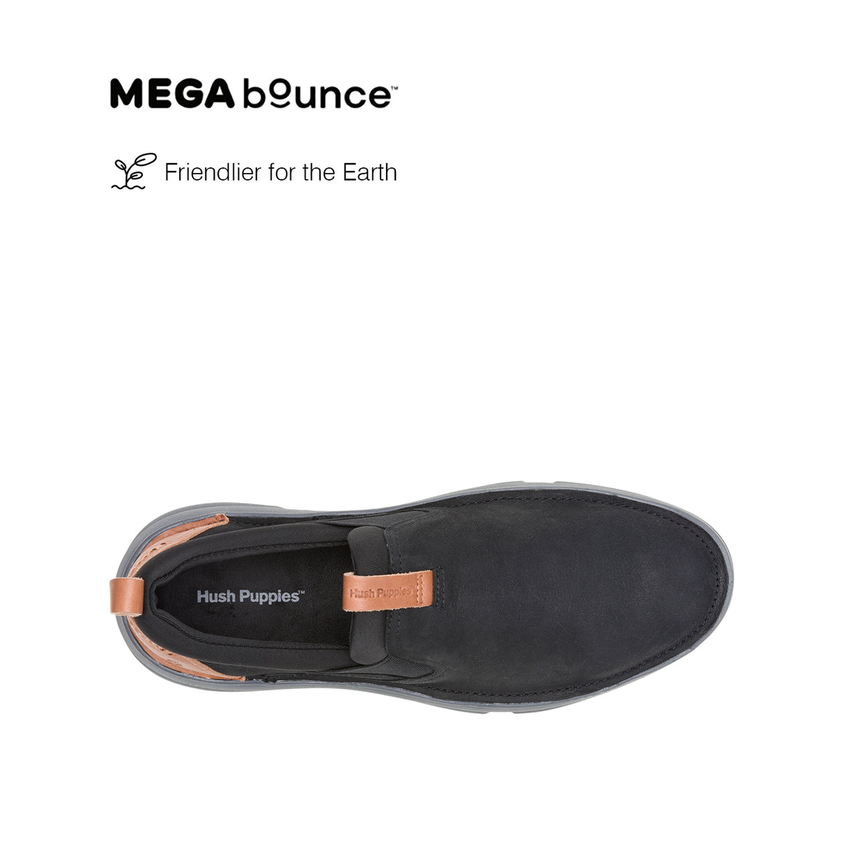 Baylor Slip-On Men's Shoes - Bold Black Nubuck