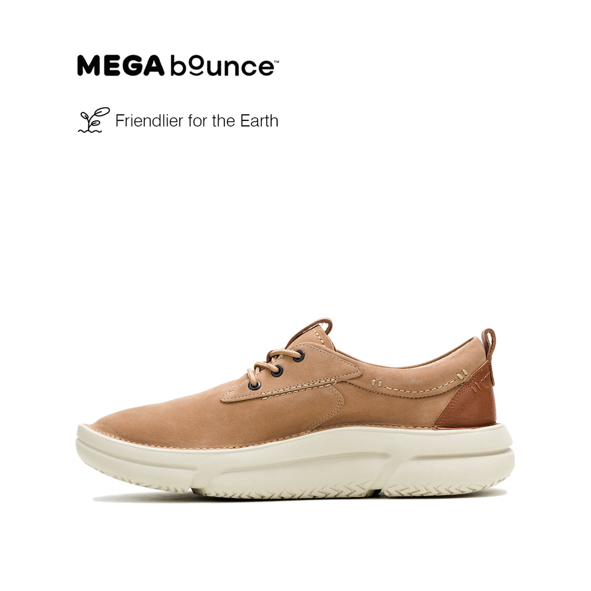 Baylor Lace-Up Men's Shoes - Desert Tan Nubuck