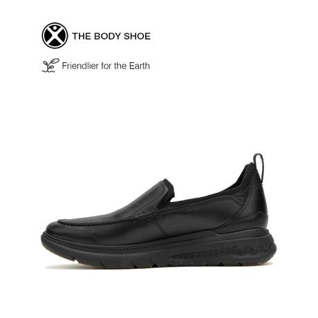 Excel Loafer Men's Shoes - Bold Black Leather