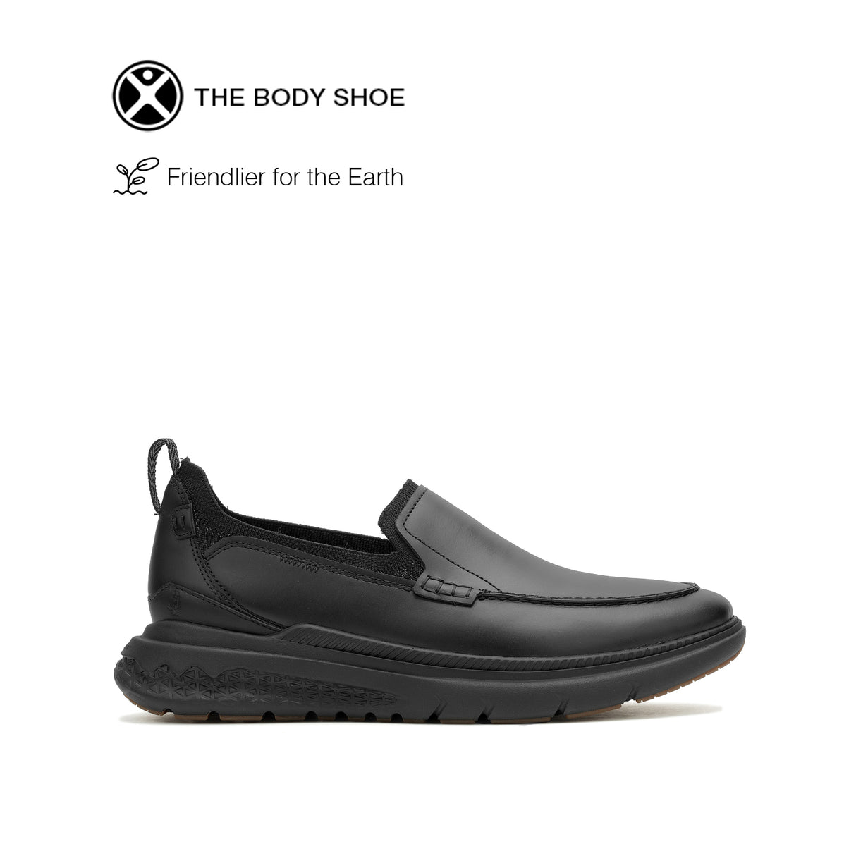 Excel Loafer Men's Shoes - Bold Black Leather