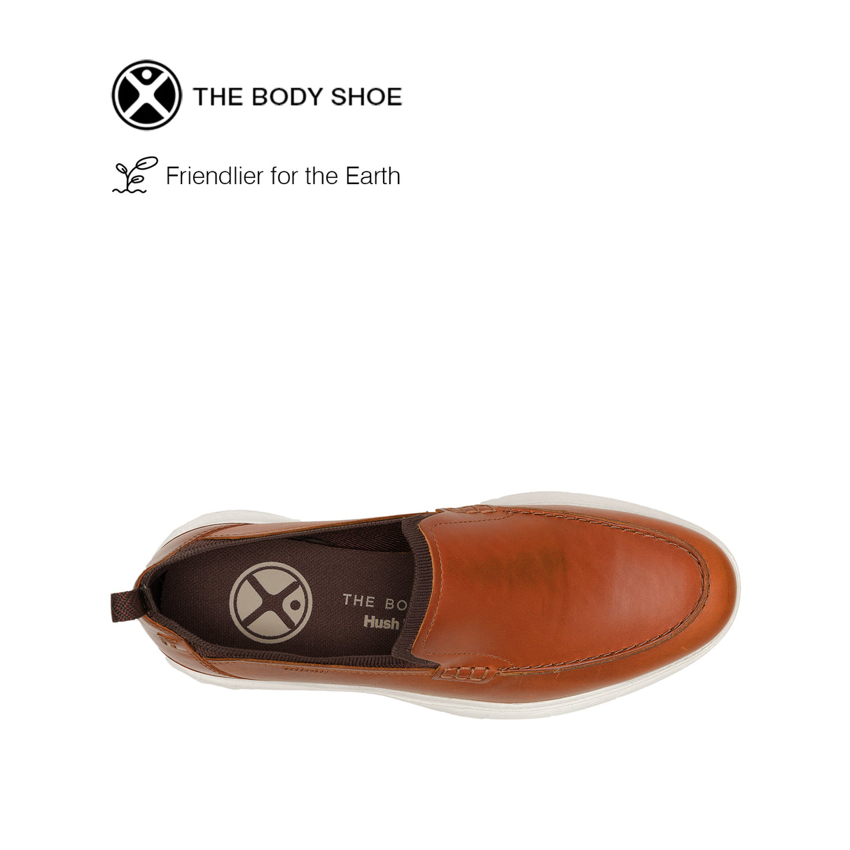 Excel Loafer Men's Shoes - Cognac Leather
