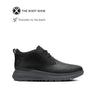 Excel Chukka Men's Boots - Bold Black Leather