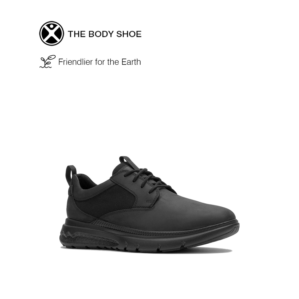 Excel LT Laceup Men's Shoes - Bold Black Leather