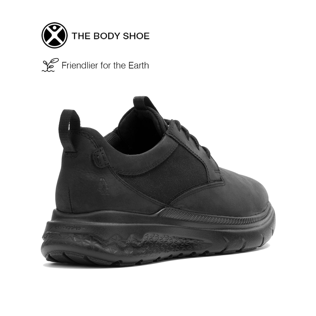 Excel LT Laceup Men's Shoes - Bold Black Leather