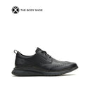 Advance Wingtip Men's Shoes - Bold Black Leather
