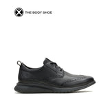 Advance Wingtip Men's Shoes - Bold Black Leather